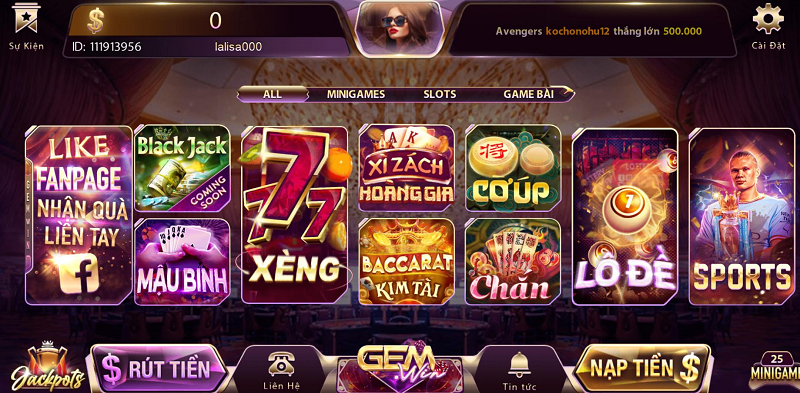 Hướng dẫn đủ cách thức nạp rút tiền tại Gem win nhanh chóng chỉ trong vòng 1 phút 