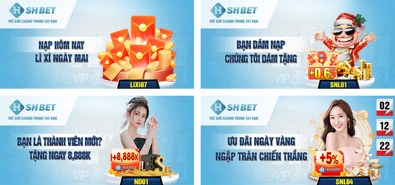 Lưu ý khi nạp tiền tại SHBET