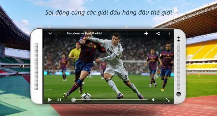 Giao diện của trang web Chaolua tv trực tiếp giải bóng đá được thiết kế đẹp mắt 