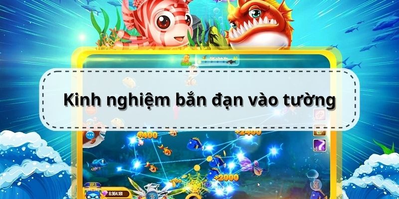 Kinh nghiệm bắn đạn vào tường với game săn cá online