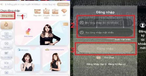 Hướng Dẫn Đăng Nhập W388 Nhanh, Không Gặp Lỗi