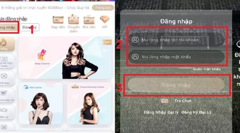 Hướng Dẫn Đăng Nhập W388 Nhanh, Không Gặp Lỗi