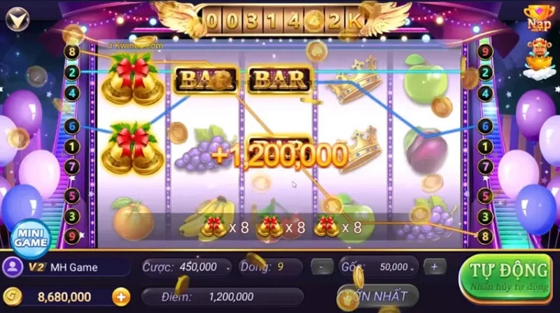chơi game slot trái cây