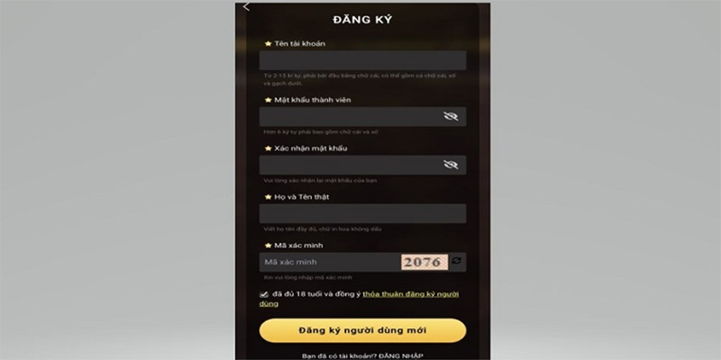 Hướng dẫn người chơi đăng ký 789WIN để tham gia tài xỉu