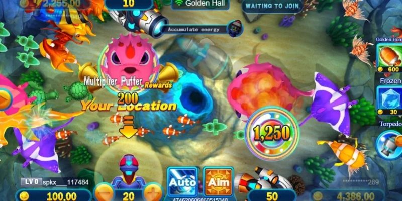 Thông tin tổng quan về sảnh game bắn cá 888b