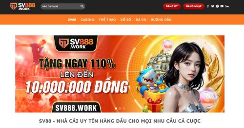 SV88 –  Sân chơi cá cược lý tưởng dành cho các cược thủ