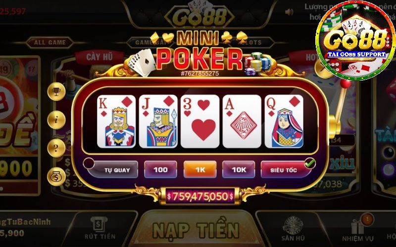 Mini Poker đang thu hút sự quan tâm của nhiều người chơi