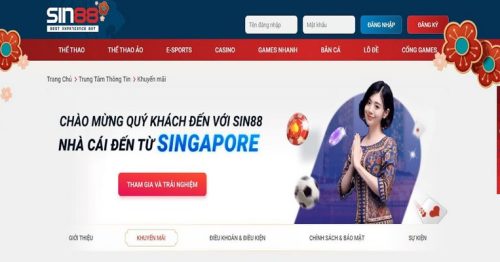 Nhà cái SIN88 – Tụ điểm cá cược casino khét tiếng mọi khu vực